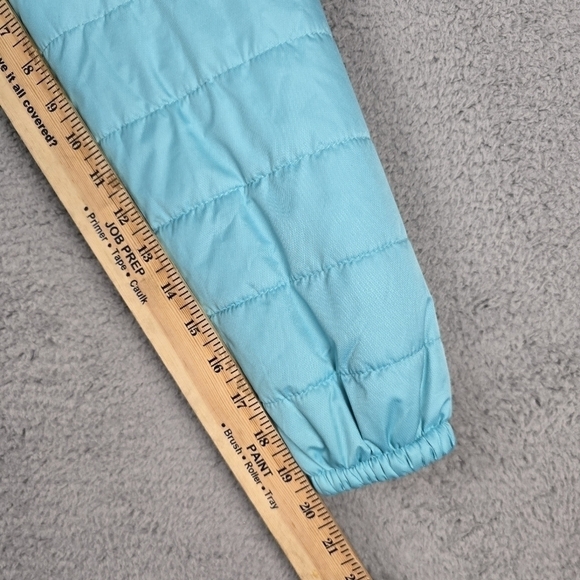 Gerry Jacket Womans Size L Green Fleece Lined Hooded Long Sleeve Insulated Coat - Picture 13 of 16